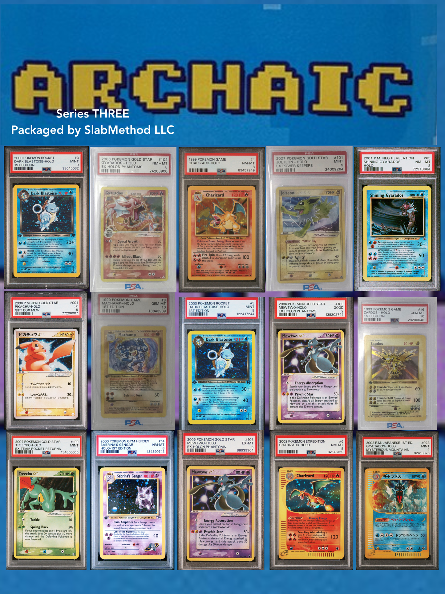 Archaic Pokémon Pack Series 3 - (1) Vintage PSA Slab (Copy)