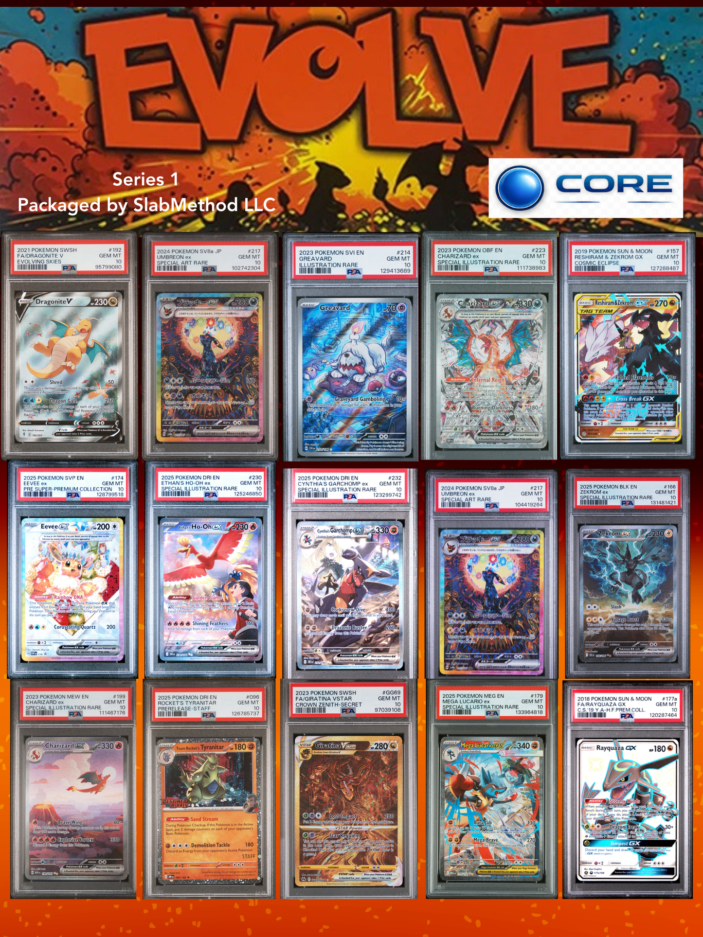 Evolve Core Series One Pokemon Pack