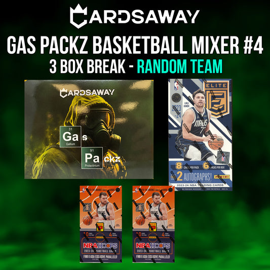 Gas Pack Basketball Mixer - 4 Box Break - Random Team #4
