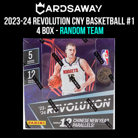 2023-24 Revolution Chinese New Year Basketball - 4 Box Break - Random Team #1