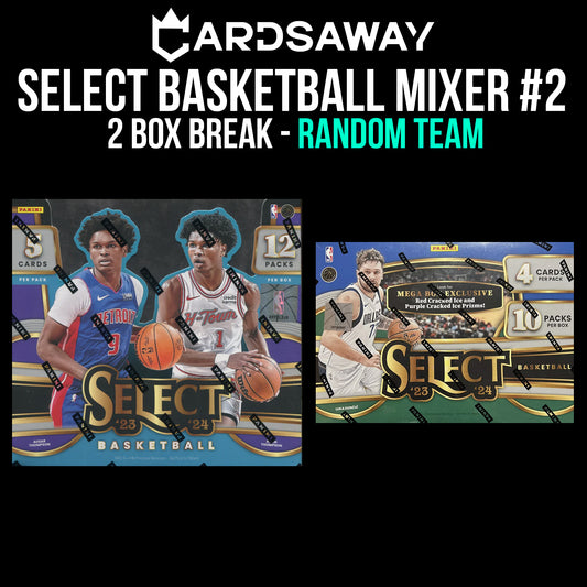 Select Basketball Mixer - 2 Box Break - Random Team #2 (GIFT CARDS EXCLUDED)