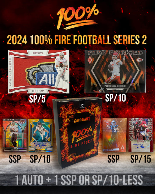 2024 100% Fire Football Series 2 - SOLD OUT!!