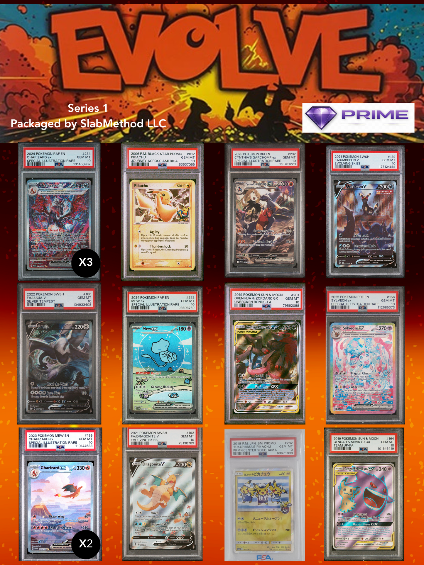 Evolve Prime Series One Pokemon Pack