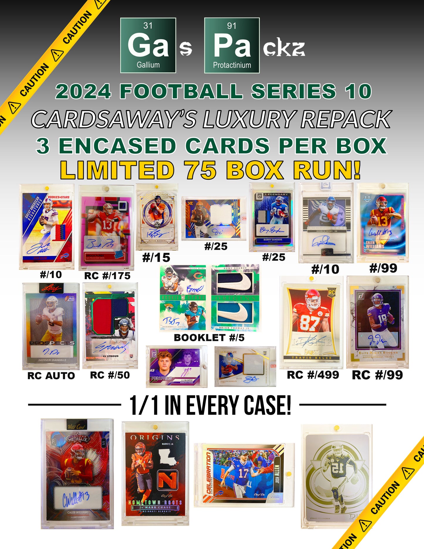 2024 Gas Packz Football Series 10