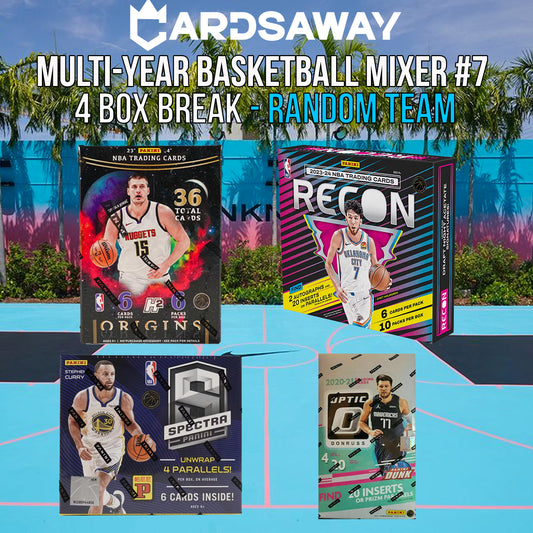 Multi-Year Basketball Mixer - 4 Box Break - Random Team #7