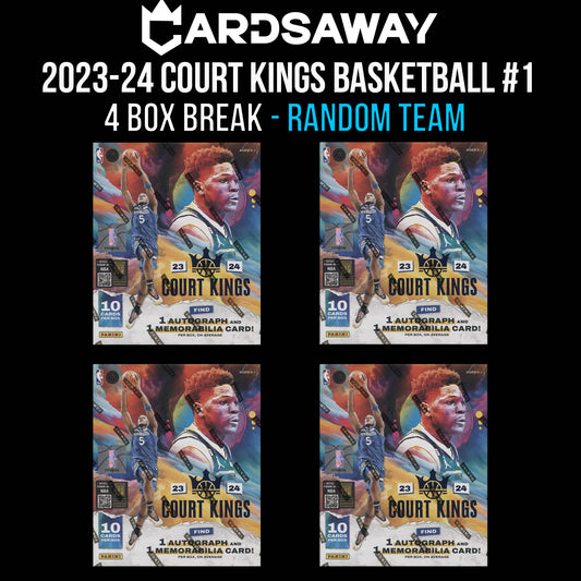 2023-24 Court Kings Basketball - 4 Box Break - Random Team #1