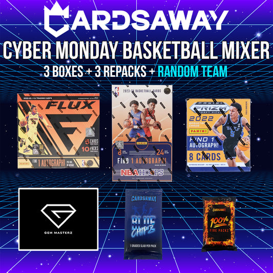 Cyber Monday Basketball Mixer - 3 Box Break + Repack - Random Team #1