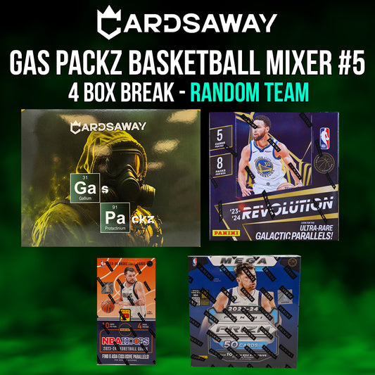 Gas Pack Basketball Mixer - 4 Box Break - Random Team #5