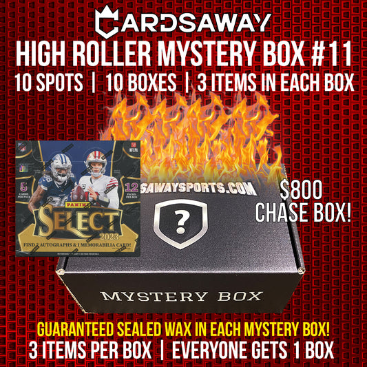 HIGH ROLLER MYSTERY BOX MULTI-SPORT  - 10 Box Break - RANDOM BOX #11 [EXCLUDED FROM DISCOUNTS/GIFT CARDS]