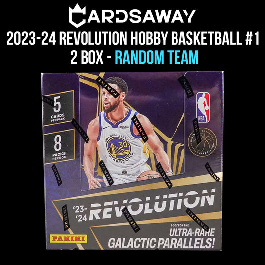 2023-24 Revolution Hobby Basketball - 2 Box Break - Random Team #1
